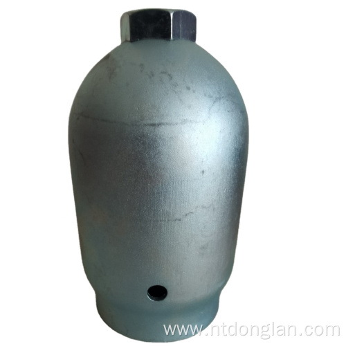 gas cylinder cap with hex nut